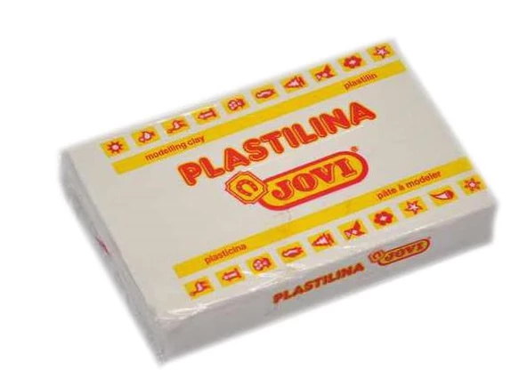 Jovi Plastilina Kurumayan Model Hamuru 350 gr. BEYAZ ürün görseli 1