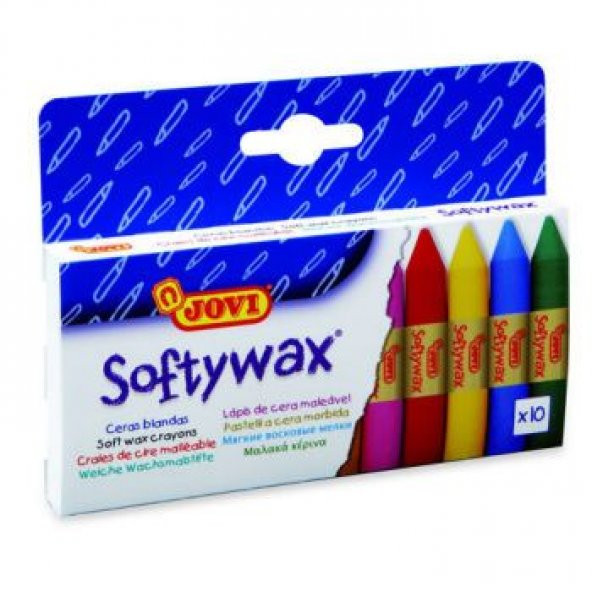 Jovi Softywax Yumuşak Pastel Boya 10 Renk