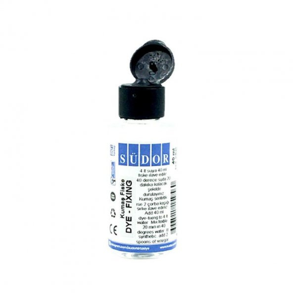 Südor Toz Kumaş Boyası Fiskesi 40 ml