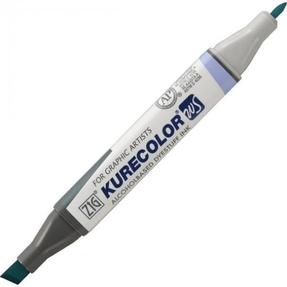 Zig Kurecolor Twin S Grafik Çizim Kalemi 334 Persian Green