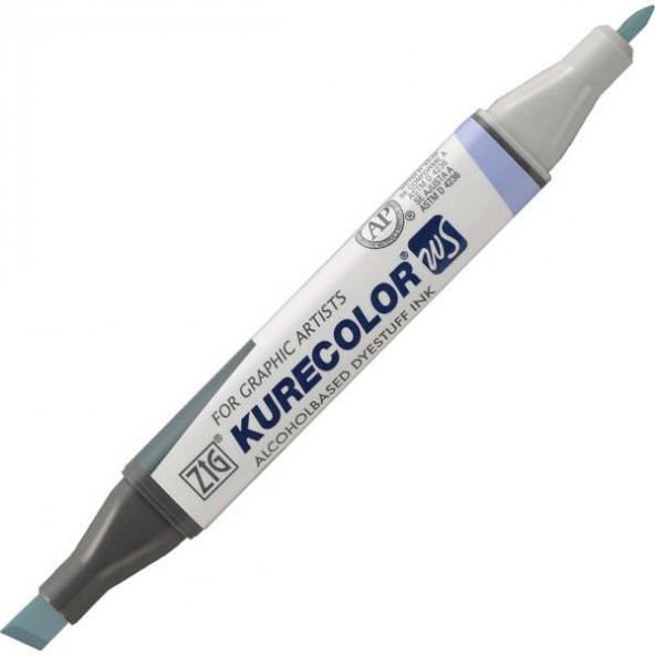 Zig Kurecolor Twin S Grafik Çizim Kalemi 351 Pale Iceberg Blue