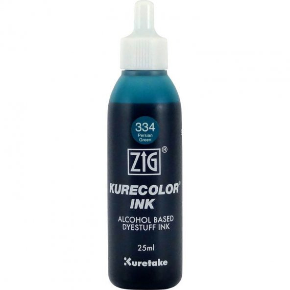 Zig Kurecolor Ink Alkol Bazlı Mürekkep 334 PERSIAN GREEN