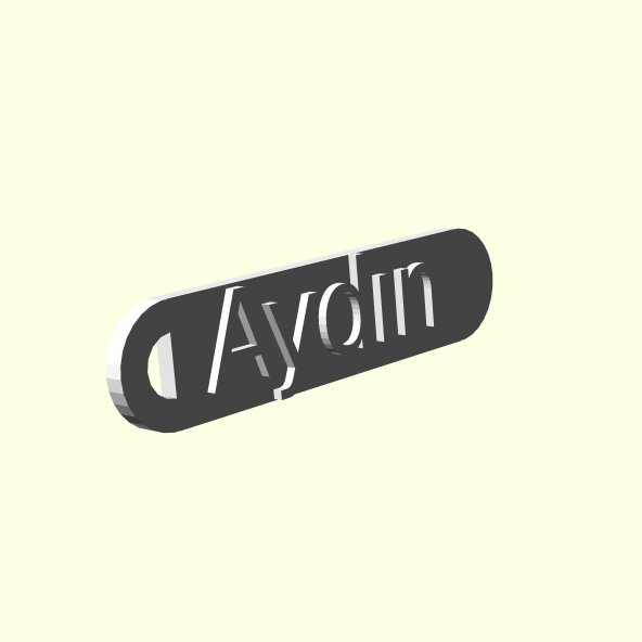 Aydın Kişiye Özel Zincirsiz Bavul Çanta Eşya Tag Künye Sevgiliye Eşe Hediyelik Askı Organik Plastikten - 8