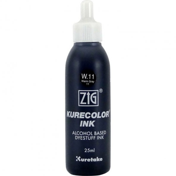 Zig Kurecolor Ink Alkol Bazlı Mürekkep W11 WARM GRAY 11