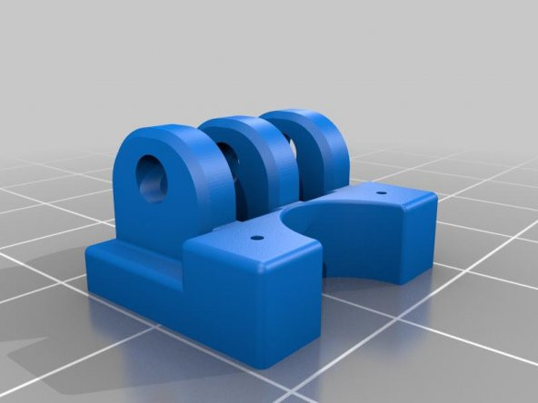 Beta95X V2 Mount İçin Gopro Hero 8 Çıplak Kılıf Plastik Aparat - 1