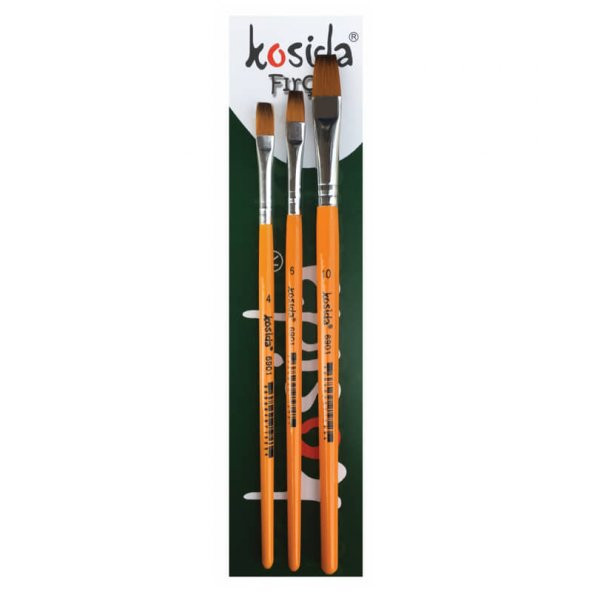Kosida 6901 Fırça Seti (4+6+10)