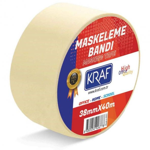 Kraf Maskeleme Bandı 38 mm x 40 mt.