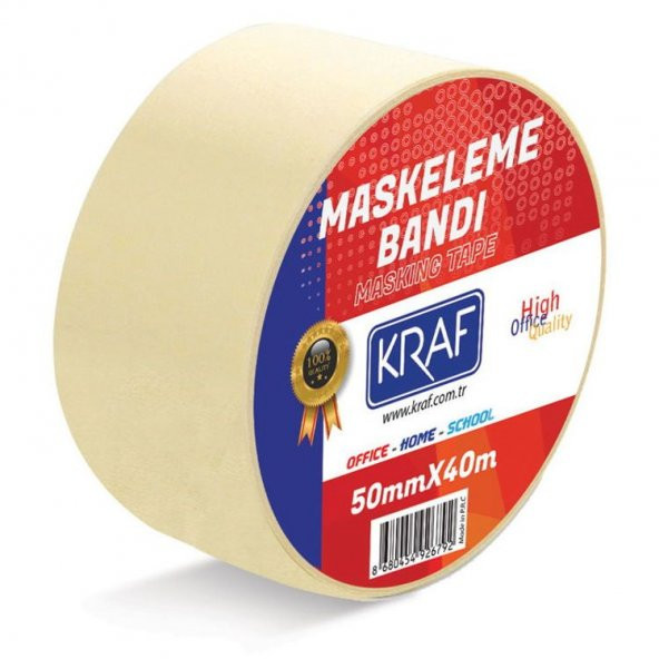 Kraf Maskeleme Bandı 50 mm x 40 mt.