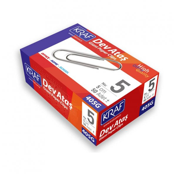 Kraf Ataş No:5 5 cm 50 Adet 405G