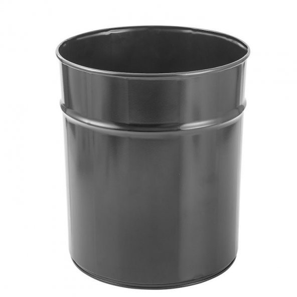 Kraf Konik Çöp Kovası Siyah