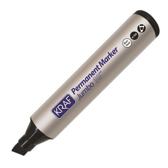 Kraf Jumbo Permanent Marker 10 mm SİYAH ürün görseli