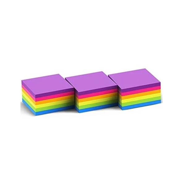 Kraf Yapışkanlı Not Kağıdı Küp 76x76 mm 400 yp Bright