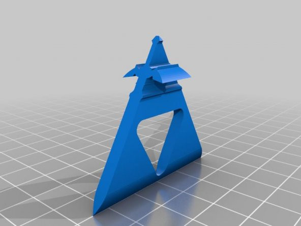 Triforce Master Sword Perspektifi Plastik Aparat