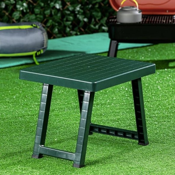 Katlanabilir Kamp Masası Piknik Masası Balıkçı Masası Plastik Balkon Bahçe Kumsal Sahil Masası - 2