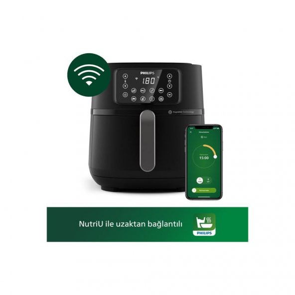 Philips Airfryer HD9285/96 5000 Serisi XXL Connected 7.2 lt Yağsız Fritöz - 2