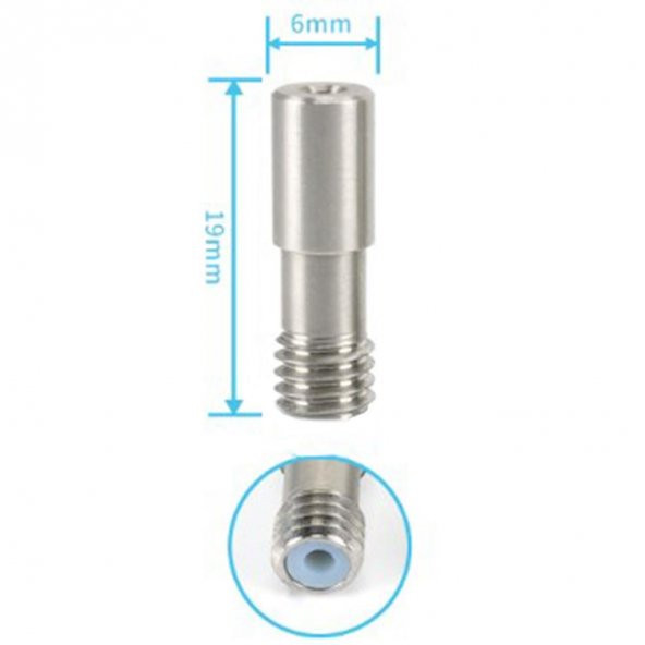 Creality Ender 3 S1-Cr10 Smart Pro Teflonlu Barrel - Resim 2