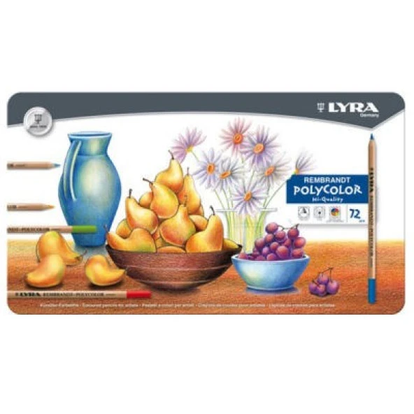 Lyra Rembrandt Polycolor Kuru Boya 72 Renk