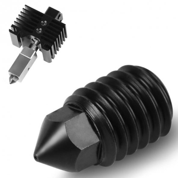 Bambu Lab Sertleştirilmiş Çelik Nozzle 500°C(0.2mm)