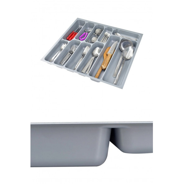 NETAKS ÇEKMECE İÇİ KAŞIKLIK 55X49 ÇEKMECE İÇİ ORGANIZER DÜZENLEYİCİ - 4