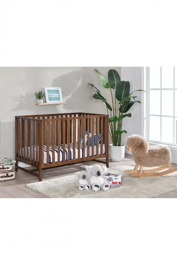 ÖZGÖK TARIM Unisex Montessori Bebek Beşiği Ve Çocuk Karyolası100x200