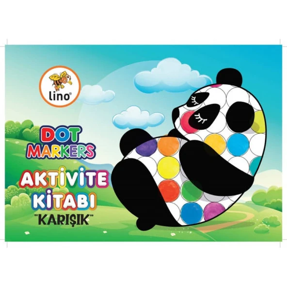 Lino Dot Markers Boyama Aktivite Kitabı KARIŞIK