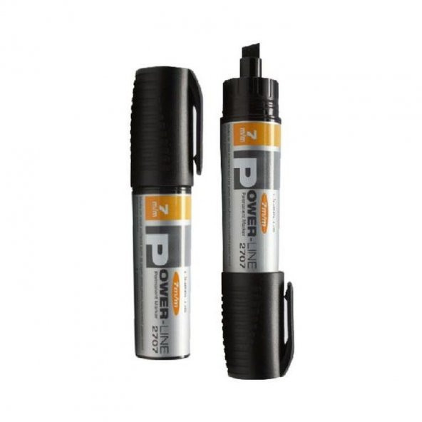 Lineplus 2707 Permanent Marker 7 mm Siyah ürün görseli