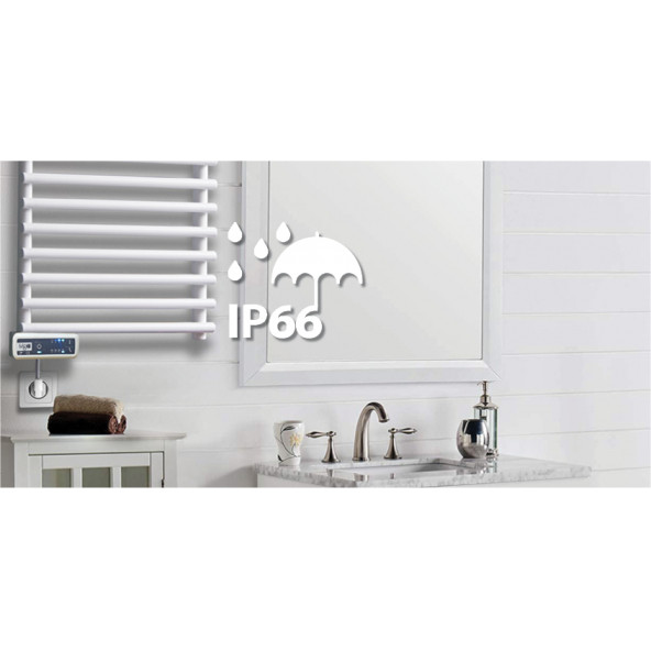 İVİGO 450 Watt  Profesyonel Elektrikli Havlu Isıtıcı / Beyaz - 3