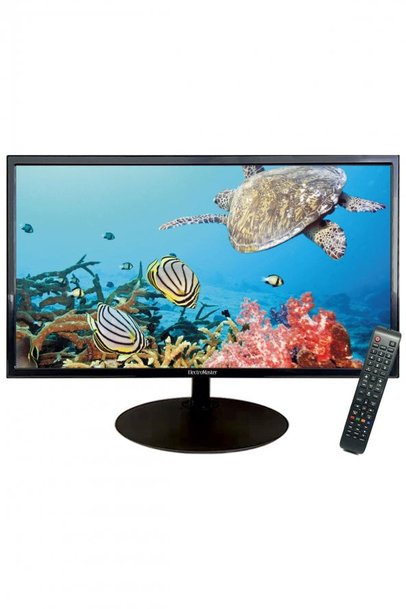 ElectroMaster EM-122 Uydu Alıcı Hediyeli 22" 55 Ekran 12V Full HD Karavan - Tekne - Yat Lcd Monitör TV - 4