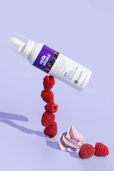 Milkshake Milk_shake Whipped Cream Durulanmayan Renkli Bakım Köpüğü Violet (viyole) 100 Ml - 2