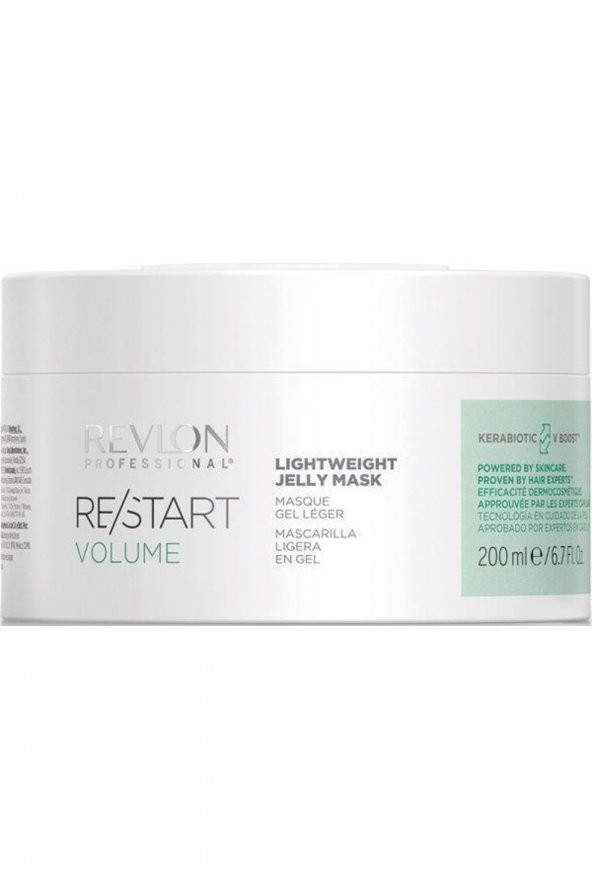 Revlon Restart Volume Lıghtweıght Ağırlaştırmadan Hacim Kazandıran Jel Maske 250 Ml