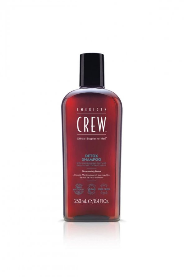 American Crew Detox Shampoo 250ml Yeni