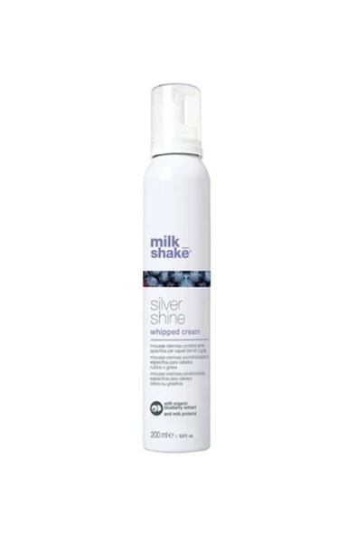 Milk Shake Silver Shine Mor Tonlama Şampuanı 300ml + Durulanmayan Köpük 200 Ml - 3