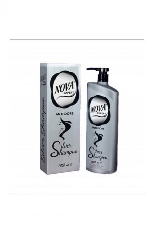 Nova Expert Silver Şampuan 1000 ml.