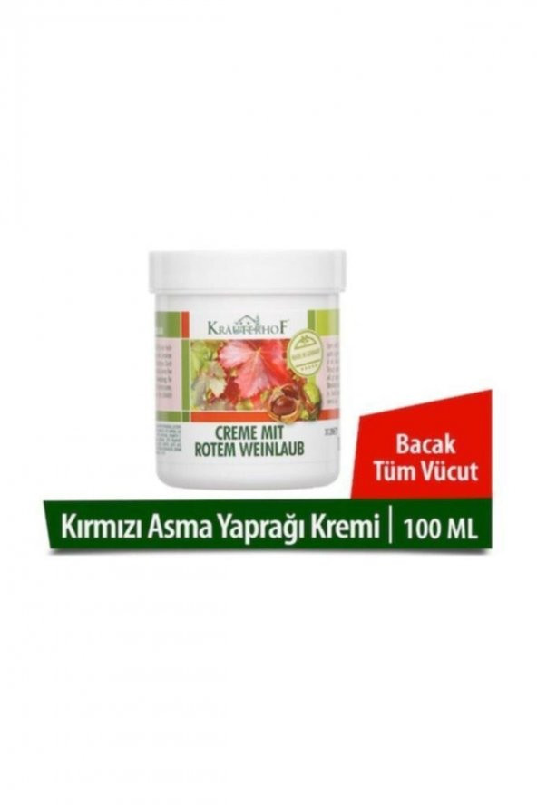 Krauterhof Kırmızı Asma Yaprağı Kremi 100 ml