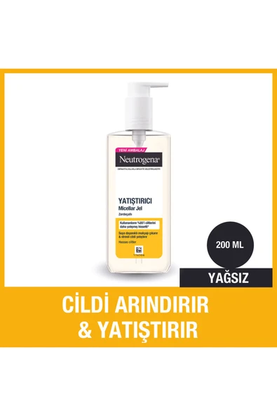 Soothing Clear Micellar Makyaj Temizleme Jeli 200 ml