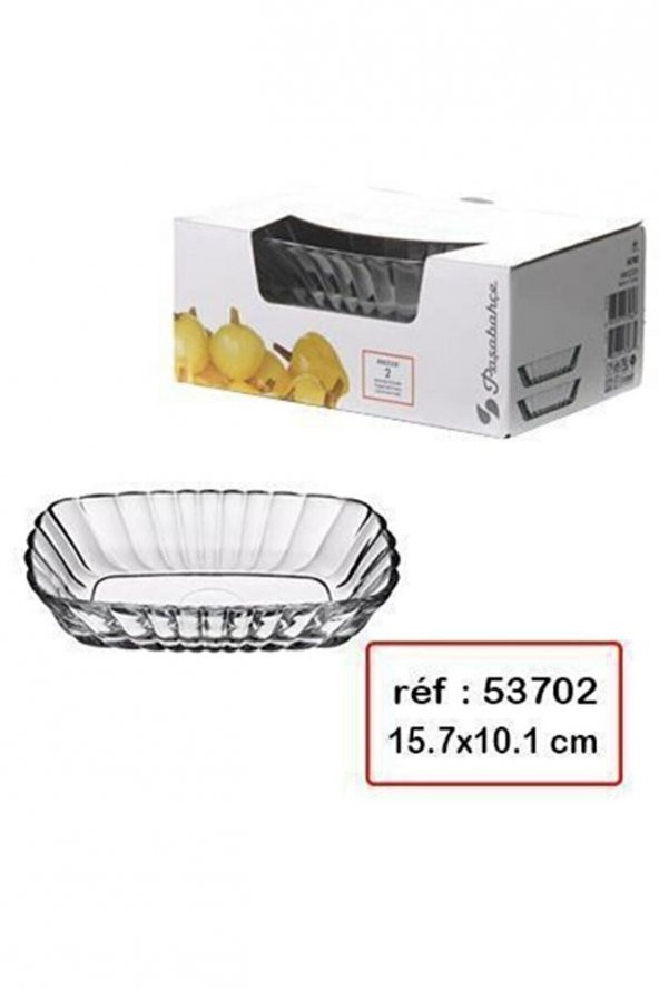 Mezze Çerezlik Kase 2 Adet 157x101 Han-kos-53702 - 3