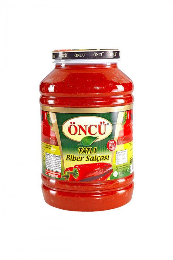 Öncü 4.300gr Tatlı Biber Salçası