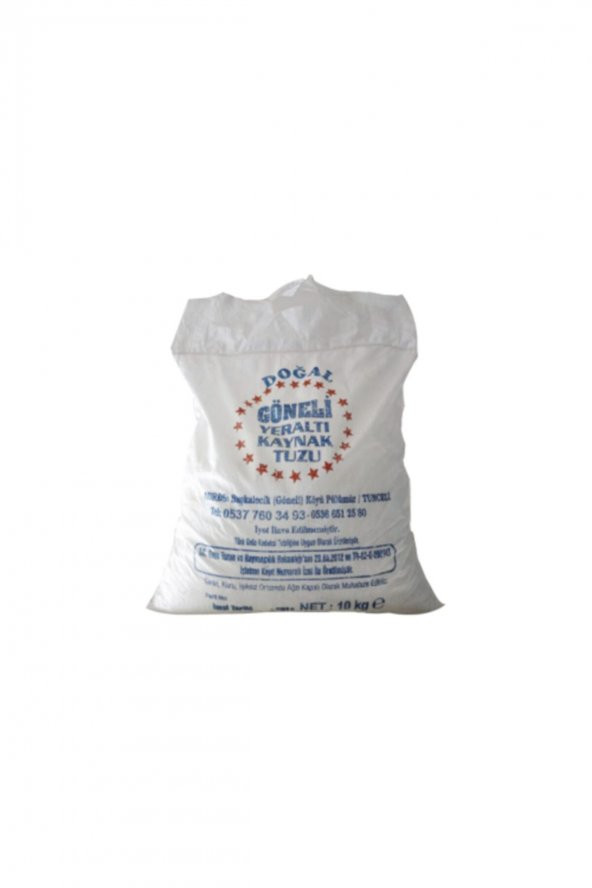 Tunceli Pülümür Göneli Tuzu 10 Kg ürün görseli 1