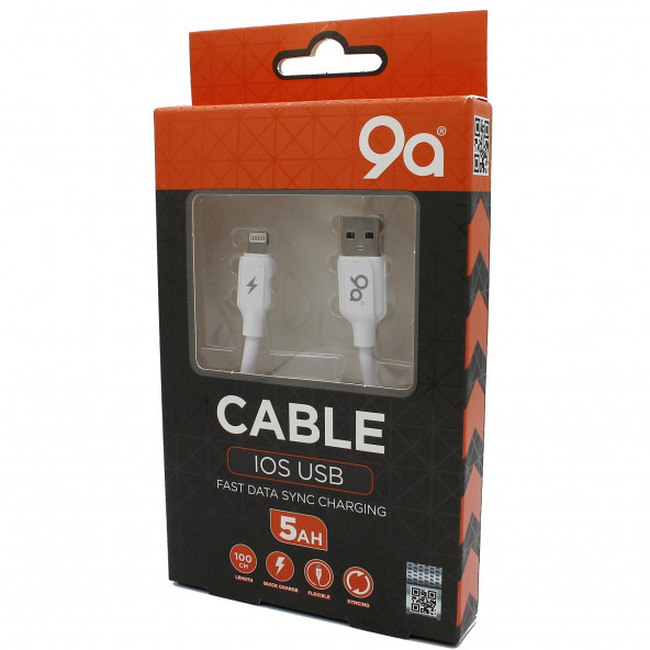 9a 9a ŞARJ KABLOSU 5 AMPER TYPE C