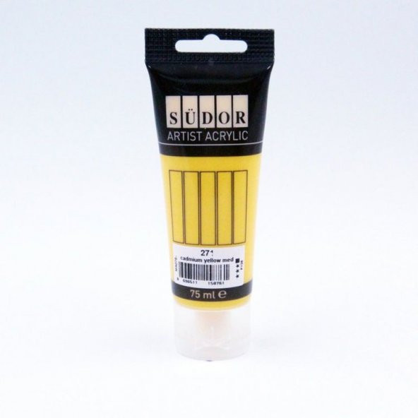 Südor Akrilik Boya 75 ml Kadmiyum Sarı 271