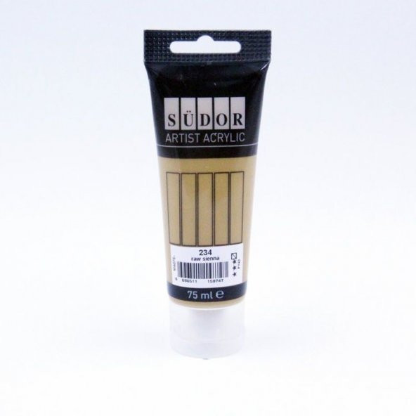Südor Akrilik Boya 75 ml Ham Siena 234