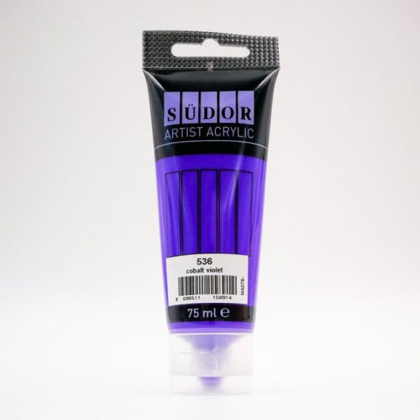 Südor Akrilik Boya 75 ml Kobalt Mor 536 ürün görseli