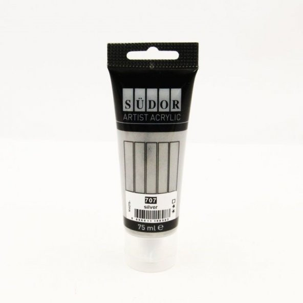 Südor Akrilik Boya 75 ml Gümüş 707