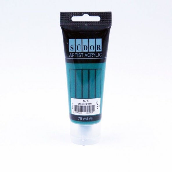 Südor Akrilik Boya 75 ml Fitalo Yeşil 675