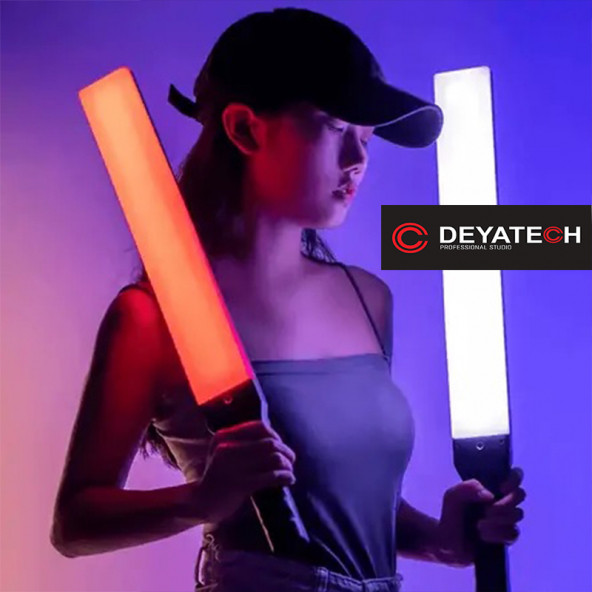 Deyatech Led RGB R1000 Işık Video Çekimi Youtube TikTok Instagram Video Fotoğraf Renkli Çekim - 7
