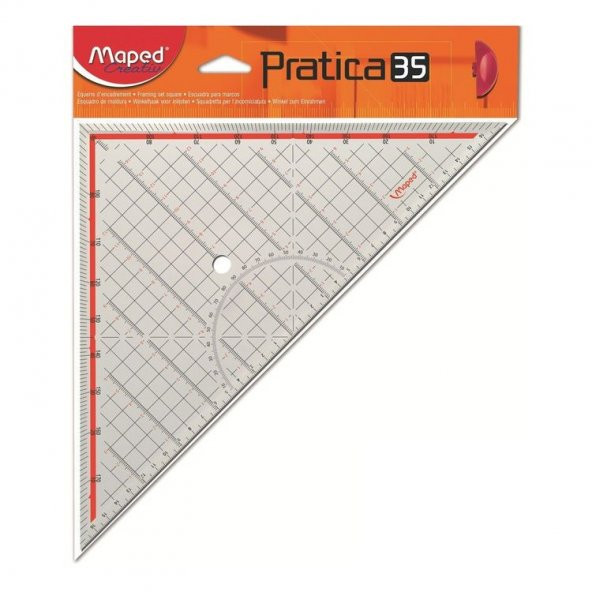 Maped Practica Tekstil Gönyesi (Geometrik Açılı Gönye) 35 cm 147100