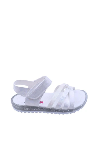 Papuç Sepeti Arzen-2880 Kız Çocuk Ortopedik Sandalet - Resim 9