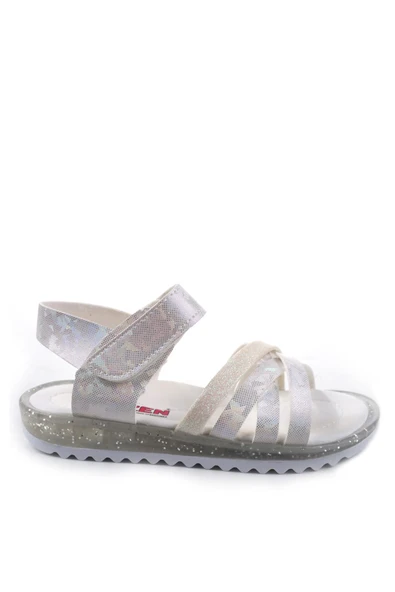 Papuç Sepeti Arzen-2880 Kız Çocuk Ortopedik Sandalet - Resim 8