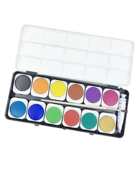 Lets 12 Renk Sulu Boya Ayrılabilir Tablet - Resim 4