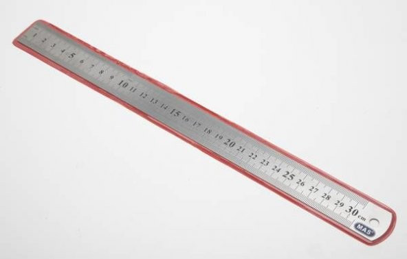 Mas Çelik Cetvel 30 cm. ürün görseli 1